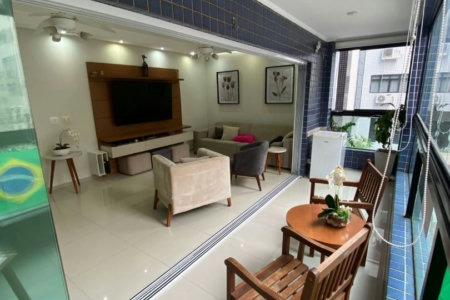 Apartamento com 3 dormitórios à venda, 158 m² por R$ 1.290.000,00 - Ponta da Praia - Santos/SP
