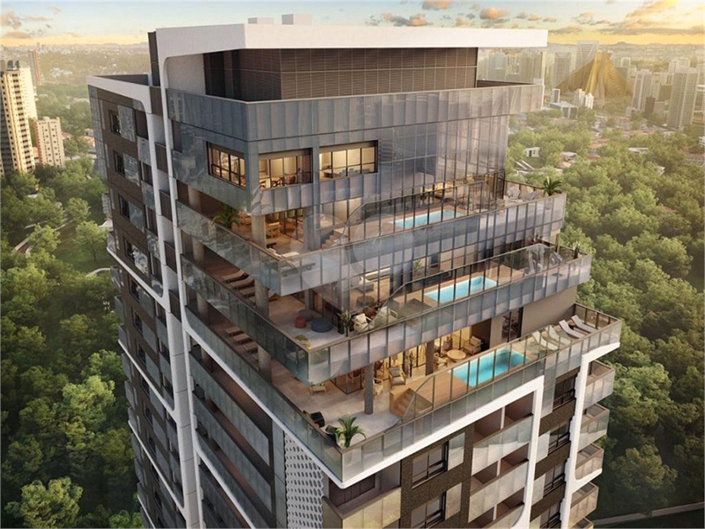 Apartamento à venda com 3 suítes em Jardim Morumbi, São Paulo, SP