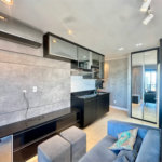 Último Andar | Estação Gabriele | 38 m² | Mobiliado | Campo Belo