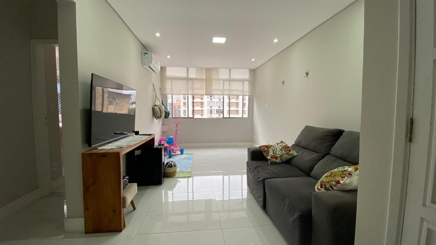 Apartamento com 2 dormitórios à venda, 87 m² por R$ 800.000,00 - Boqueirão - Santos/SP