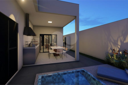 Casa à venda com 3 suítes no condomínio Village Damha III, Araraquara - SP