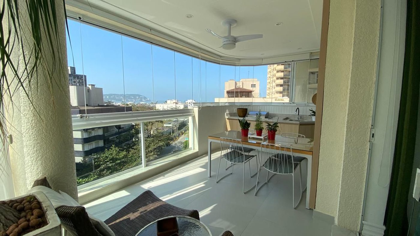 Apartamento com 4 dormitórios, 180 m² - venda por R$ 1.270.000,00 ou aluguel por R$ 8.350,00/mês - Enseada - Guarujá/SP