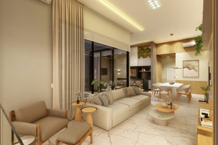 Casa à venda com 3 suítes no condomínio Residencial Damha Belvedere, Presidente Prudente - SP