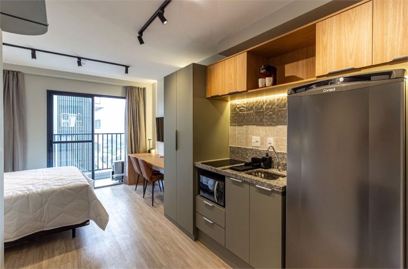 Apartamento com 1 dormitório, 28 m² - venda por R$ 630.000,00 ou aluguel por R$ 4.533,44/ano - Pinheiros - São Paulo/SP