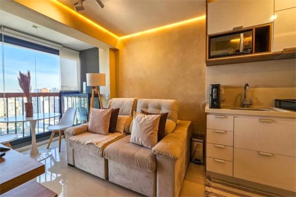 Apartamento à venda com 1 quarto em Brooklin Paulista, São Paulo, SP