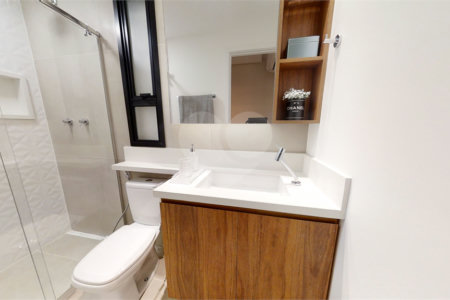 Apartamento à venda com 2 quartos, sendo 1 suíte, em Vila Assunção, Santo André, SP