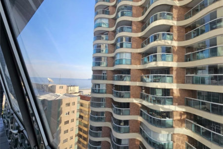 Studio com 1 dormitório à venda, 24 m² por R$ 405.000,00 - Gonzaga - Santos/SP
