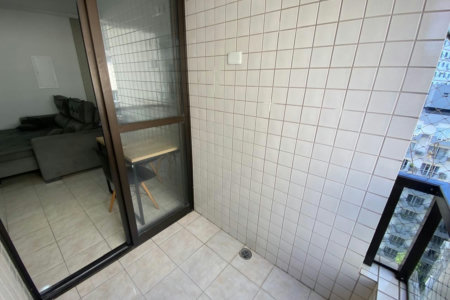 Apartamento com 1 dormitório para alugar, 65 m² por R$ 4.500,00/mês - José Menino - Santos/SP
