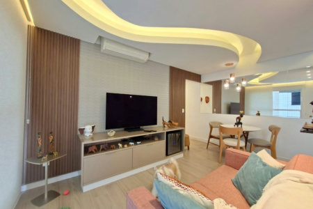 Apartamento com 2 dormitórios à venda, 82 m² por R$ 1.100.000,00 - Aparecida - Santos/SP