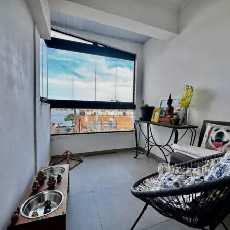 Apartamento com 2 dormitórios à venda, 107 m² por R$ 830.000,00 - Ponta da Praia - Santos/SP