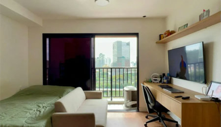 Studio à venda com 1 quarto em Pinheiros, São Paulo, SP