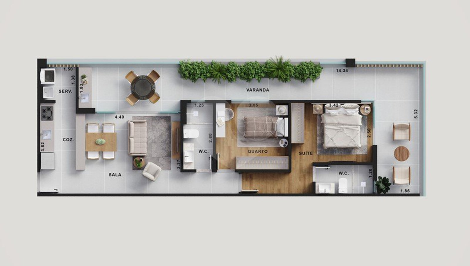 Planta 1