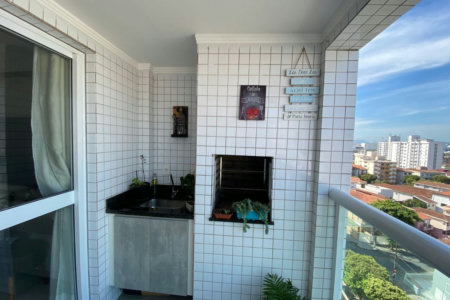 Apartamento à Venda no Embaré – Santos | 74 m² | 2 Dormitórios (1 Suíte) | Varanda Gourmet | Lazer Completo