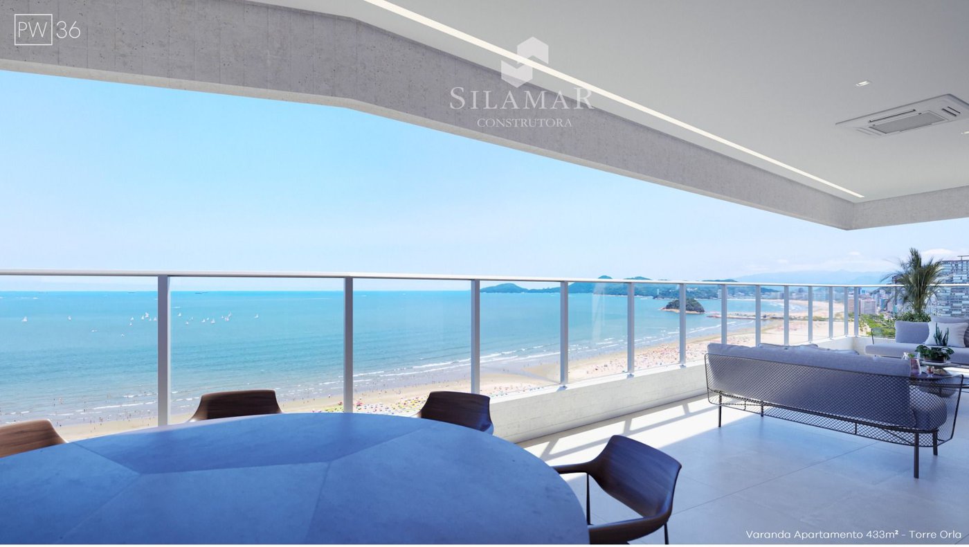 Apartamento com 4 dormitórios à venda, 433 m² por R$ 9.390.000,00 - Gonzaga - Santos/SP