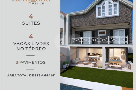 Casa à venda com 4 suítes no condomínio Richmond Ville, São Paulo - SP