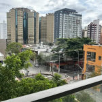 Studio mobiliado de 26m para locação em Moema