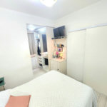 Apartamento 2 Dormitórios com Vista Mar, 1 Suíte e 50m da Praia – Santos