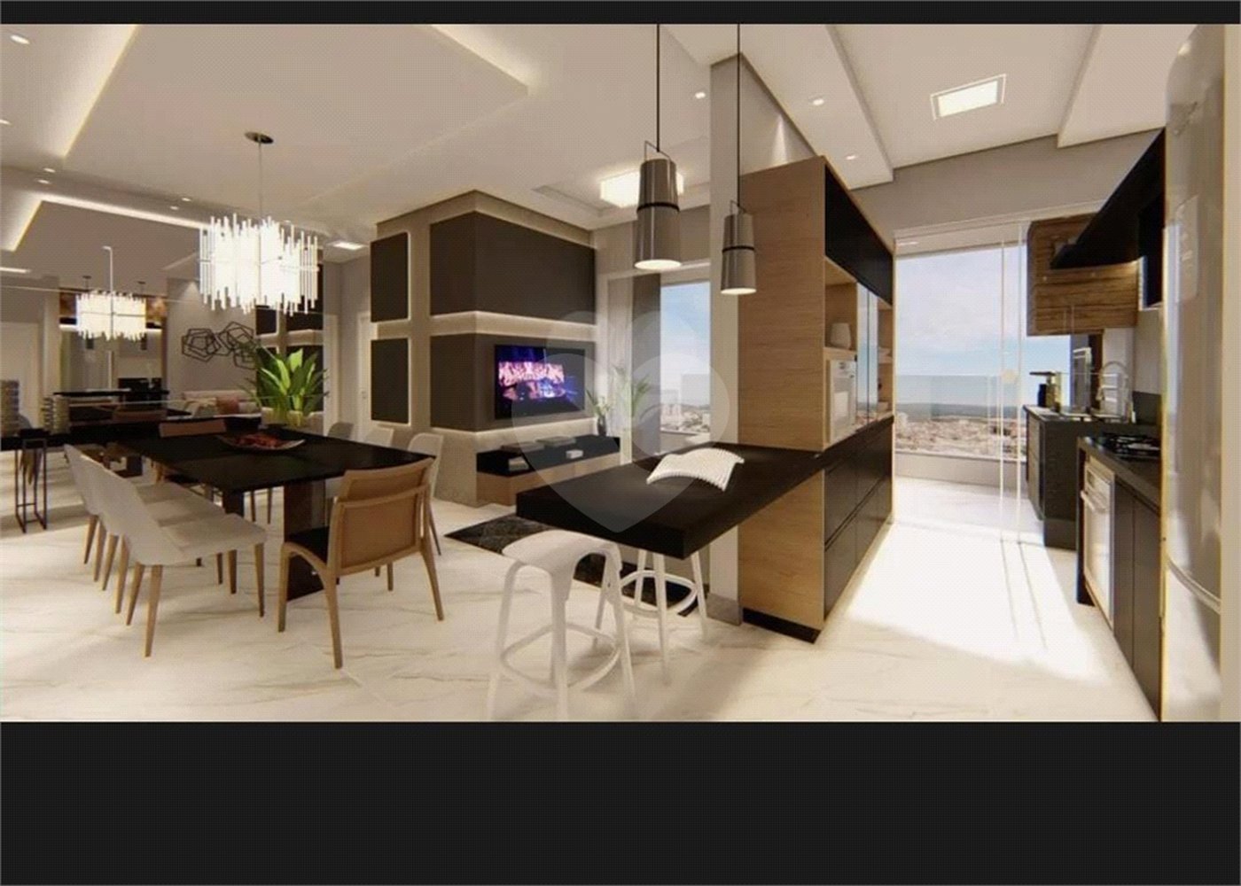 Apartamento à venda com 3 quartos, sendo 1 suíte,  em Parque Campolim, Sorocaba, SP