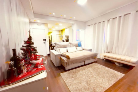 Apartamento com 3 dormitórios à venda, 82 m² por R$ 1.440.000,00 - José Menino - Santos/SP