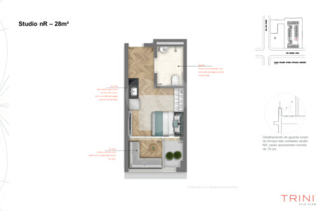 Apartamento à venda com 1 quarto em Vila Clementino, São Paulo, SP