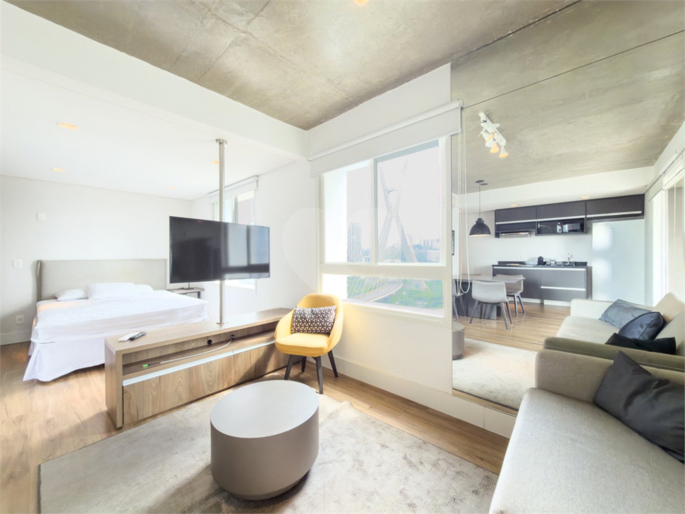 Apartamento à venda com 1 suíte em Cidade Monções, São Paulo, SP