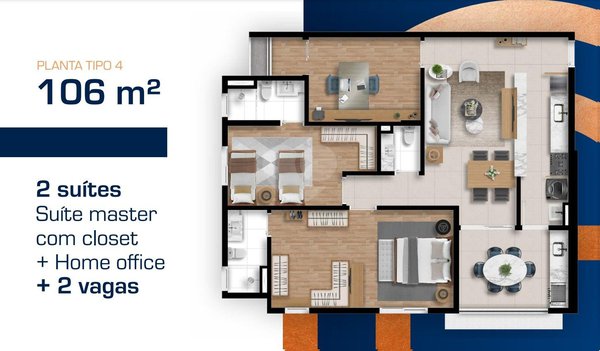 Apartamento 106m² 8