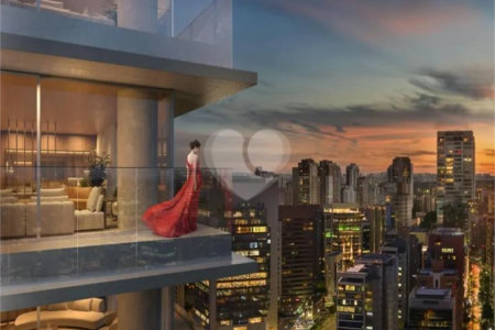 Apartamento à venda com 4 suítes em Cerqueira César, São Paulo, SP
