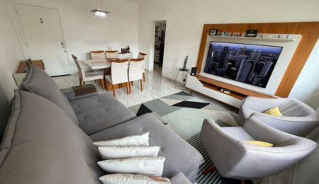 Apartamento à venda, 109 m² por R$ 775.000,00 - José Menino - Santos/SP