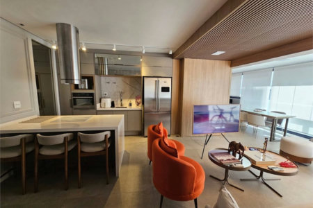 Apartamento com 2 dormitórios para alugar, 100 m² por R$ 12.500,02 - Aparecida - Santos/SP