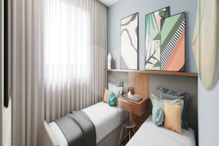 Apartamento à venda com 1 suíte em Jardim Maria do Carmo, Sorocaba, SP