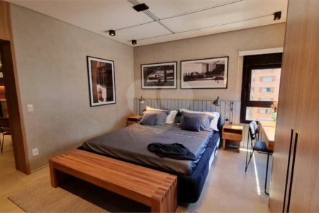 Apartamento à venda com 1 suíte em Indianópolis, São Paulo, SP
