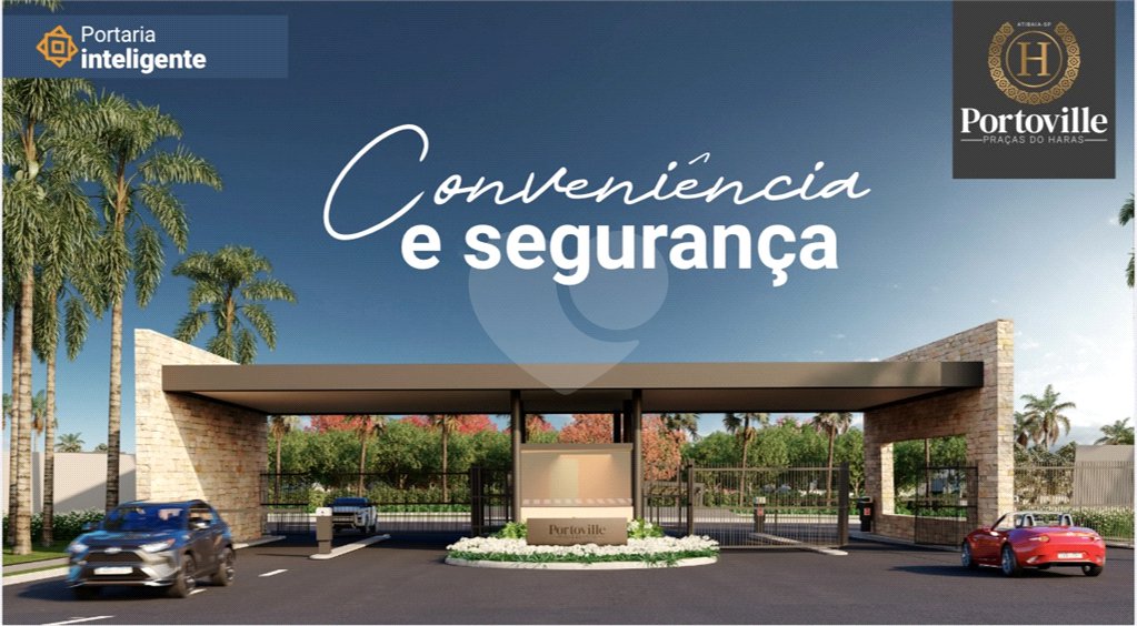 Terreno à venda no condomínio Portoville Praças do Haras, Atibaia - SP