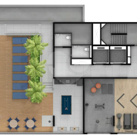 Studio à venda com 1 quarto em Cerqueira César, São Paulo, SP