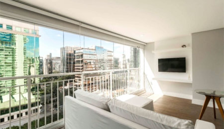 Apartamento para alugar com 1 suíte em Vila Nova Conceição, São Paulo, SP