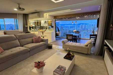 Apartamento com 3 dormitórios à venda, 200 m² por R$ 3.180.000,00 - Ponta da Praia - Santos/SP