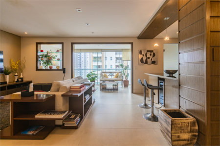 Apartamento à venda com 1 suíte em Campo Belo, São Paulo, SP