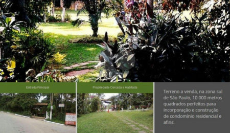 Terreno à venda no condomínio Estrada do Alvarenga,4964, São Paulo - SP