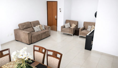 Apartamento à venda com 3 quartos, sendo 1 suíte, em Vila Sfeir, Indaiatuba, SP