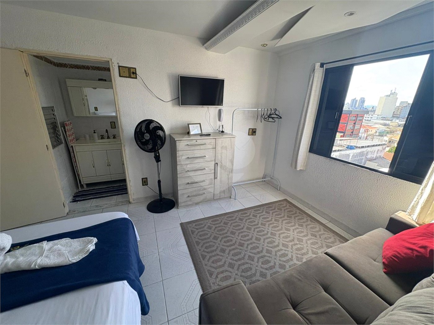 Flat à venda com 1 quarto no Centro, Mogi das Cruzes, SP