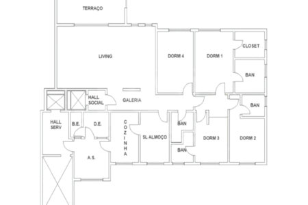 Apartamento à venda com 4 quartos, sendo 3 suítes,  em Indianópolis, São Paulo, SP