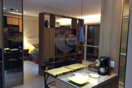 Apartamento à venda com 1 quarto em Brooklin, São Paulo, SP