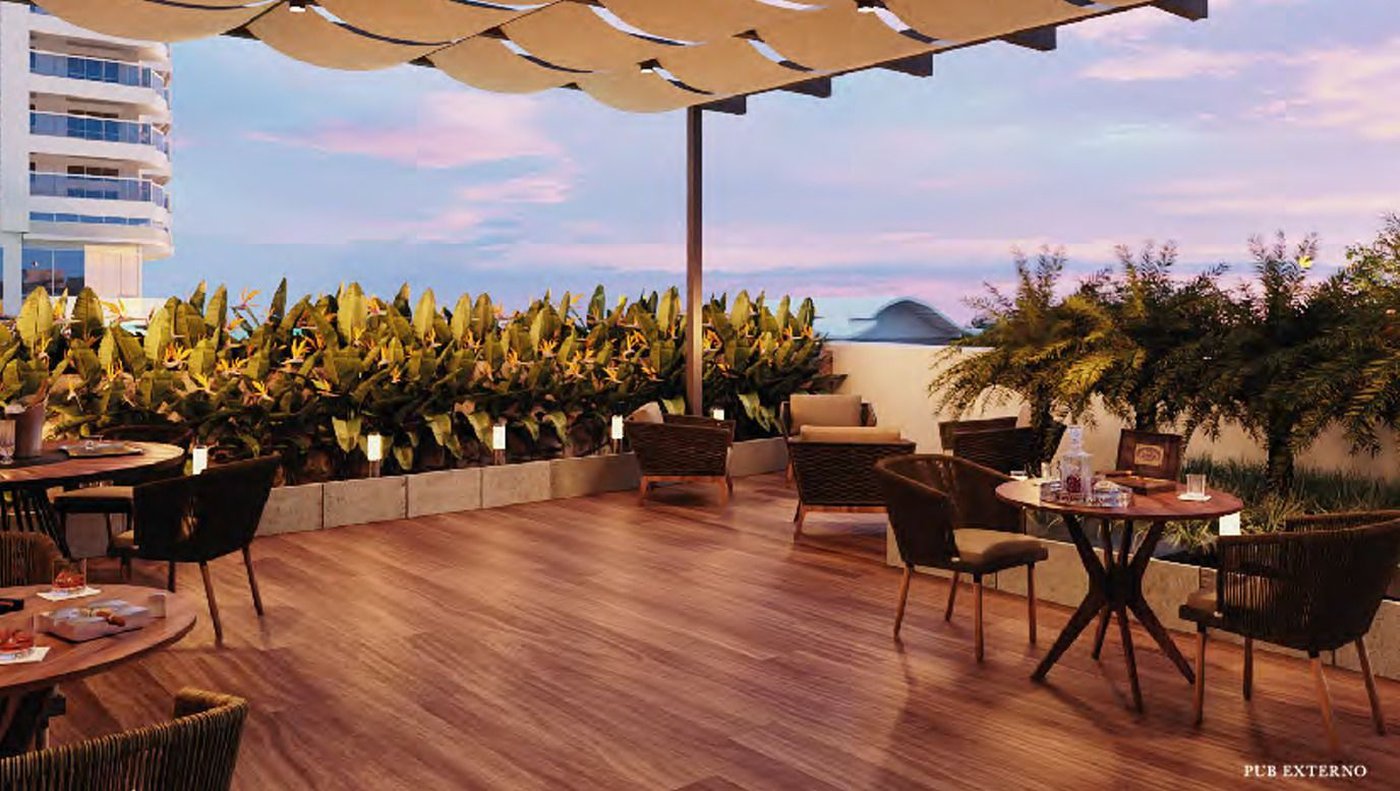 Vende-se lançamento alto padrão/Ponta da Praia com 4 dorm /suíte/wc social e de serviço/4 vagas