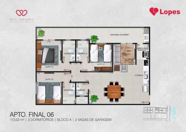 Apartamento 113m² 7