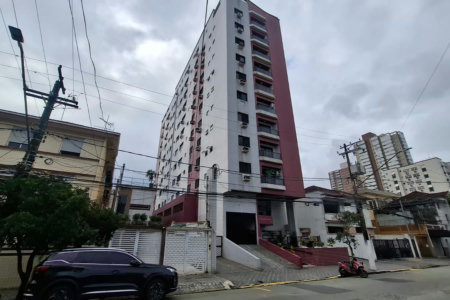 Apartamento com 2 dormitórios à venda, 80 m² por R$ 500.000,00 - Campo Grande - Santos/SP