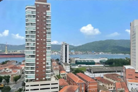 Apartamento Residencial à venda, Ponta da Praia, Santos - AP0578.