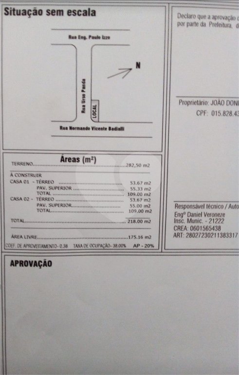 Sobrado à venda com 3 quartos, sendo 1 suíte,  em Jardim Maristela, Atibaia, SP