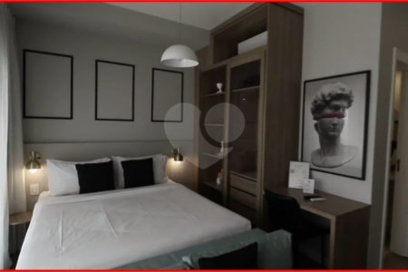 Studio à venda com 1 suíte em Indianópolis, São Paulo, SP