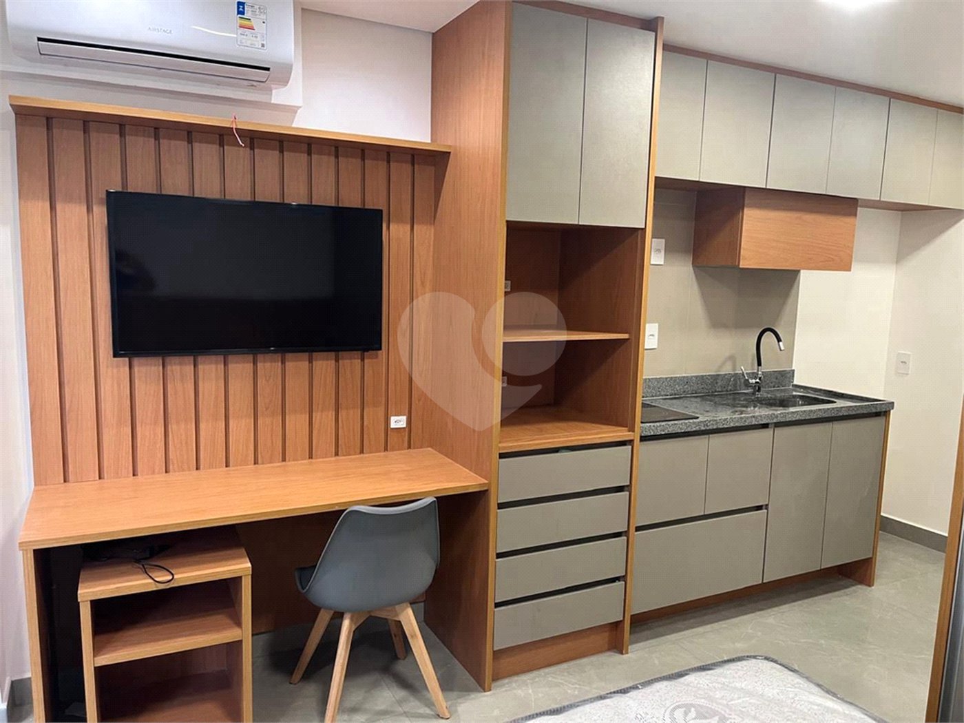 Studio para alugar com 1 suíte em Brooklin, São Paulo, SP