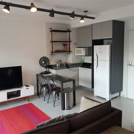 Apartamento à venda com 1 quarto em Brooklin, São Paulo, SP