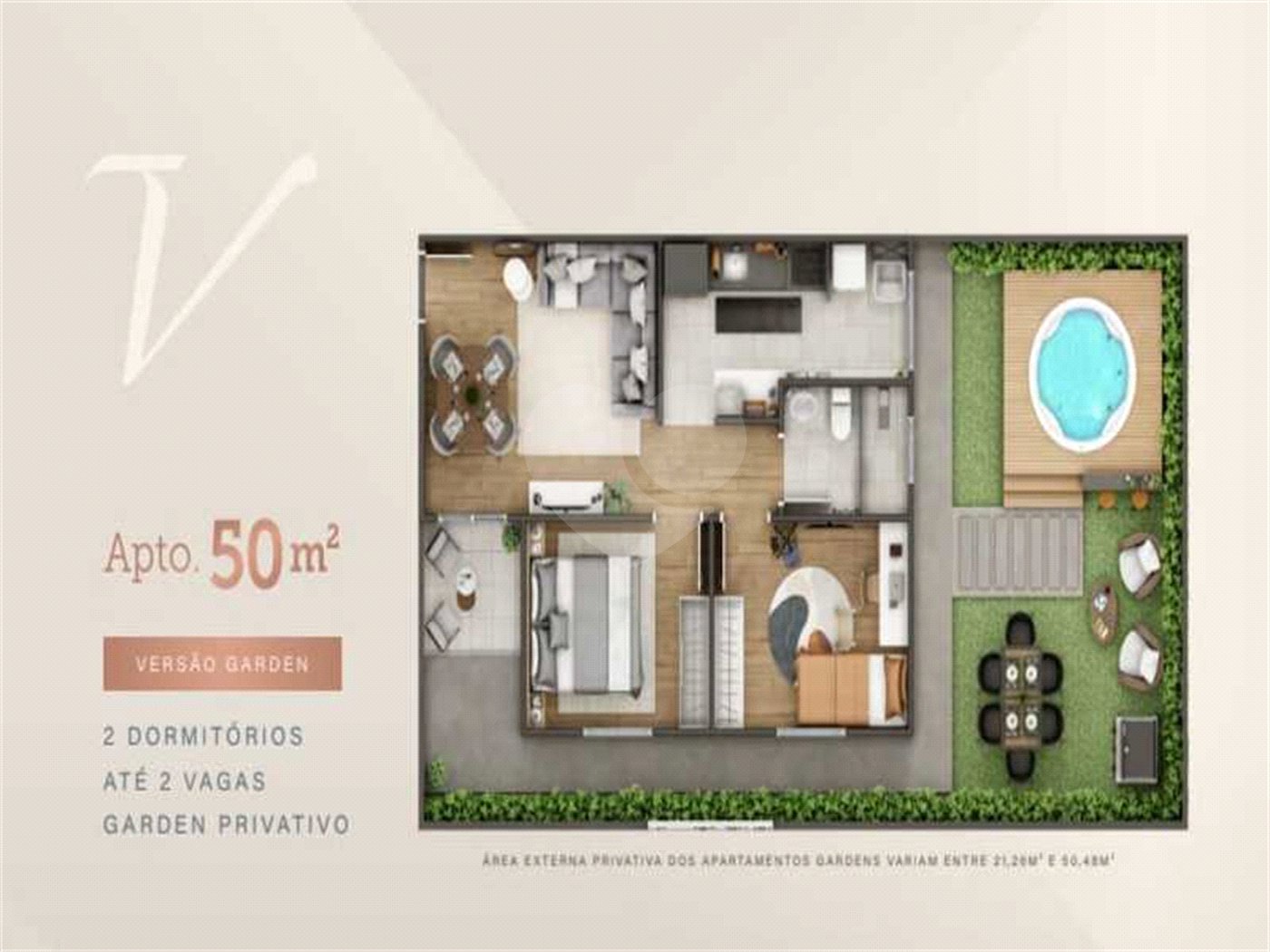 Apartamento à venda com 2 quartos em Parque Santos Dumont, Votorantim, SP